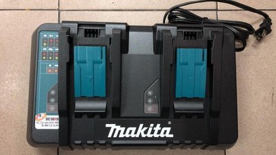 【屏東工具王】全新Makita 牧田 DC18RD 雙電池同步快速9A座充18V 雙座充電器 含USB充電