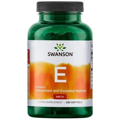 【天然小舖】Swanson Natural Vitamin E 天然維他命E 400IU 250顆