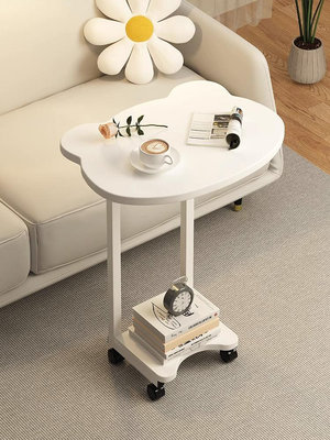 可移動小桌子小茶幾簡約現代創意熊貓形沙發邊幾茶幾床頭小邊幾
