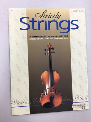 Strictly Strings 小提琴教本 2 全新展示書未使用