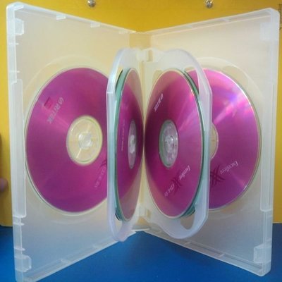 * 阿媽的店 *CD DVD長型保存盒6片裝有膜(厚 2公分) PP材質透明的 一箱100個2300元免運