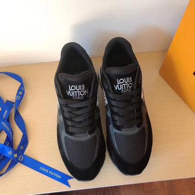 Louis Vuitton LV Runner系列最新款運動鞋 黑白橘三色 休閒鞋