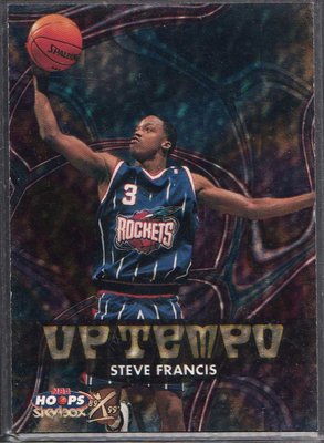 99-00 HOOPS UP TEMPO PARALLEL #14 STEVE FRANCIS RC 限量1989張