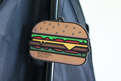 【Matchwood直營】Matchwood Air Freshener 漢堡造型香氛香片 芳香吊飾 居家生活單品