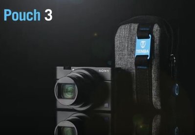 Tenba Skyline 3 Pouch 天際線3號灰色隨身袋 ~適SONY RX100M7 系列相機包G7X2
