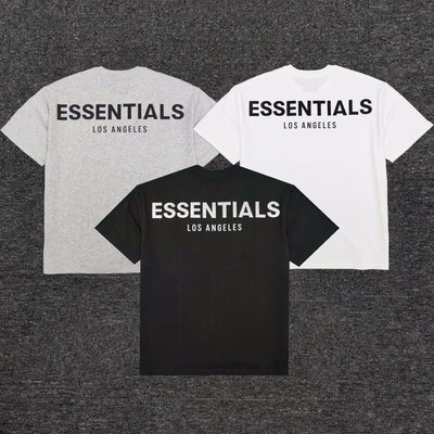 潮品#FOG fear of god essentials Los Angels 3M logo t-shirt 短袖