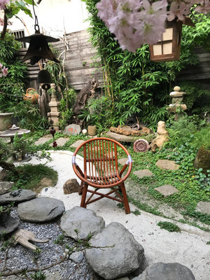 早期懷舊(藤椅) 庭園椅【侘寂文學館】藤椅