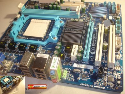 技嘉 GA-MA74GMT-S2 AM3腳位 AMD 740G 晶片 2組DDR3 內建顯示 支援六核心 ATI繪圖引擎