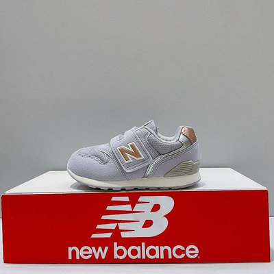 New Balance 996 小童 紫色 麂皮 舒適 透氣 寬楦 魔鬼氈 運動 休閒鞋 IZ996JH3