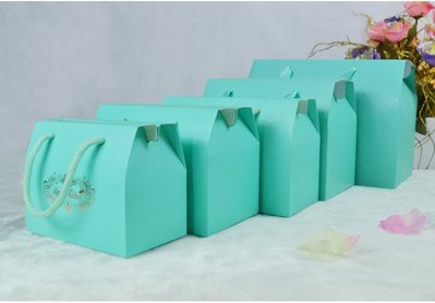 《 禮品批發王 》Tiffany藍喜糖盒 禮品盒 手提袋  喜米提袋  包裝盒
