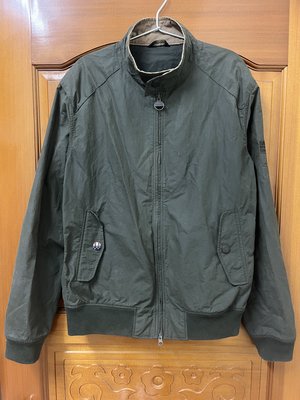 油布外套 Barbour 軍綠色 M號