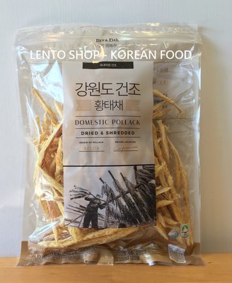 LENTO SHOP - 韓國料理 明太魚乾 明太魚干 明太魚 북어 Dried pollack  200克