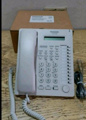 國際牌電話總機 無線分機TES824 主機來電顯示卡 4台Panasonic7730顯示話機4台+國際無線電話機