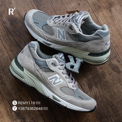 R'代購New Balance 991 M991GL Kith Grey 元祖灰England Mod