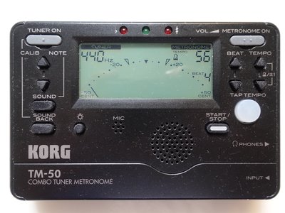 中古良品 KORG TM-50調音器節拍器 非BOSS