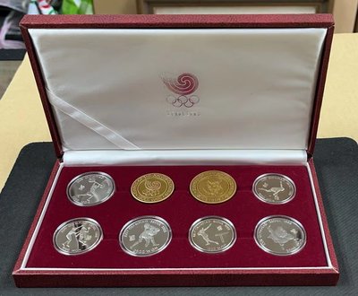 【華漢】1988年  韓國奧運會 紀念幣6枚  有盒子沒證書