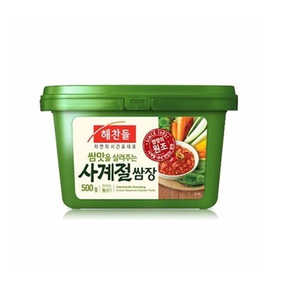 韓國CJ包飯醬500g // 蔬菜包肉黃豆瓣醬.菜醬，包烤肉吃超棒！