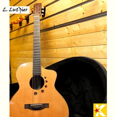 【金聲樂器】L.Luthier Aca C 民謠吉他 木吉他 音色佳