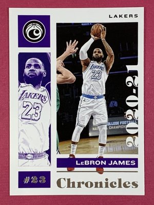2020-21 Panini Chronicles #46 LeBron James Lakers