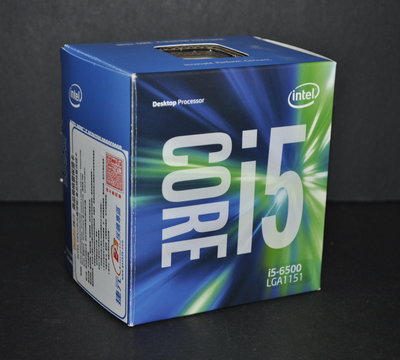 Core i5-6500 四核盒裝正式版 附風扇 (1151 3.2G)非i5-6400 i5-6600 i5-7400