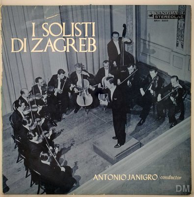 黑膠唱片 Antonio Janigro,I Solisti di Zagreb - Respighi,Mozart