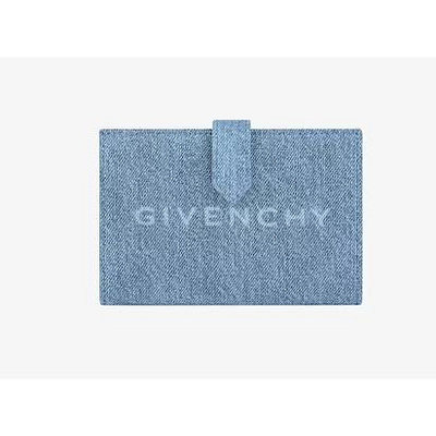 Givenchy G 型剪裁牛仔布皮夾  BB60K8B1TC-420