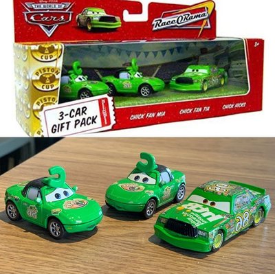 汽車總動員 合金車 玩具車 組合套裝 綠色賽車 chick mia 路霸~熱賣款！-規格不用 價格不同