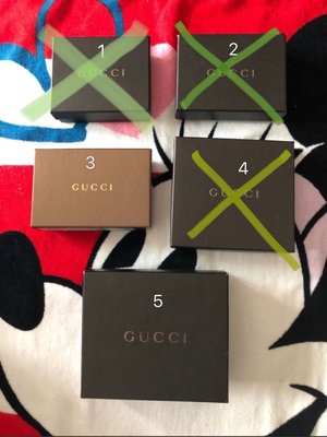 Gucci原廠真品紙盒