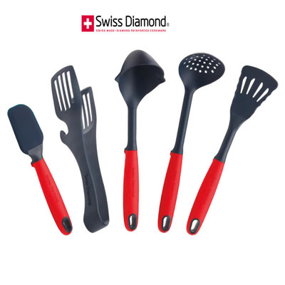 瑞士 Swiss Diamond  鍋鏟  料理夾  漏勺  湯勺 攪拌匙  廚房工具 任選