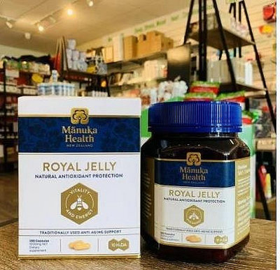 【花花專賣店】現貨 Manuka health 蜜紐康 Royal Jelly 蜂王漿 365顆大罐裝
