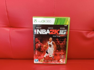 新北市板橋超便宜可面交賣XBOX360原版片...NBA 2K16 美國職籃大賽 中文版--實體店面可面交