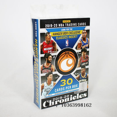 球星卡帕尼尼2019-20 Panini Chronicles編年史籃球NBA球星卡Hanger掛盒盒卡