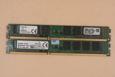金士頓 DDR3 1600 4G 4GX2 共8G一組2支 可跑雙通道