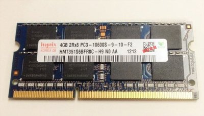華碩A42J A52 A40 A43S A43T K42J K52J筆電記憶體條4G DDR3 1333