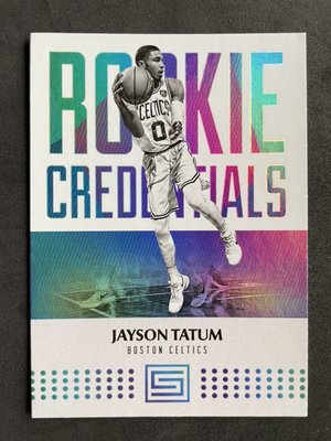 2017-18塞爾提克一哥 Jayson Tatum Status Rookie Card 折射亮新人卡 RC