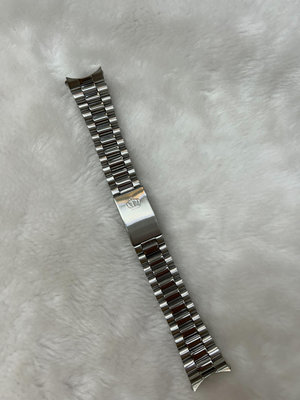 【 幸福媽咪 】）皇冠proking原廠錶帶 不鏽鋼材質 錶耳20mm