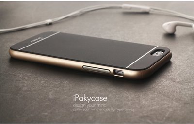 【贈玻璃貼】iPaky iPhone 6 4.7吋 Plus 5.5吋 經典雙層邊框 保護套 保護殼