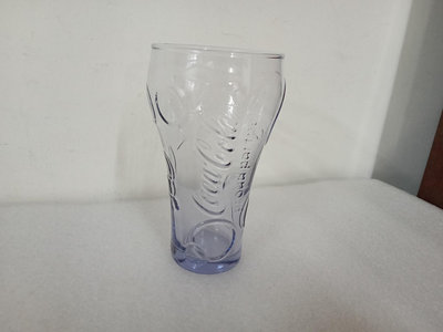 日本麥當勞2012倫敦殘奧可口可樂logo紀念玻璃杯(A1531)