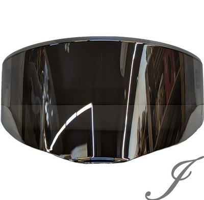《JAP》 LUBRO CORSA TECH 全罩安全帽原廠專用鏡片 電鍍銀鏡片