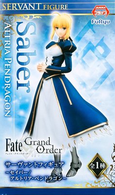 日本正版 景品 FURYU Fate/Grand Order FGO SABER 模型 公仔 日本代購