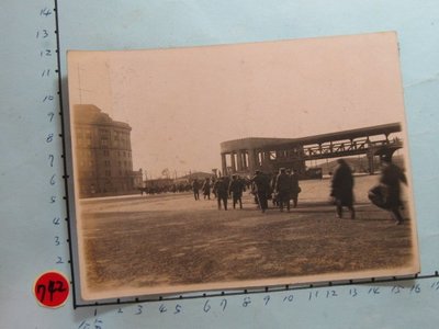 中國,大連火車站 ,原版古董,照片,相片**稀少品