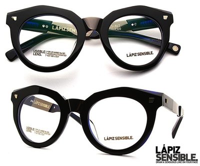 LAPIZ SENSIBLE ►貓眼大框 眼鏡 光學鏡框 中性款｜100%全新正品｜特價!