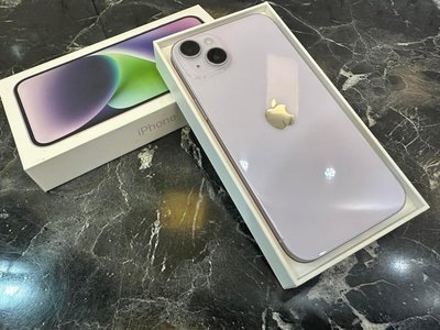 💜💜台北iPhone專賣店💜💜促銷一台出清🍎iPhone14Plus 128G 紫色🍎💟螢幕6.7吋