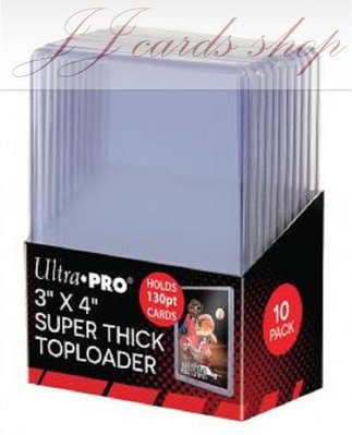 【☆ JJ卡舖 ☆】美國原廠 Ultra Pro 高透明品質 一般卡夾 - 尺寸：130pt (一盒／10個)