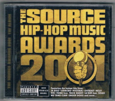 [鑫隆音樂]西洋CD-Source Awards Hip Hop 2001{3145862392}全新