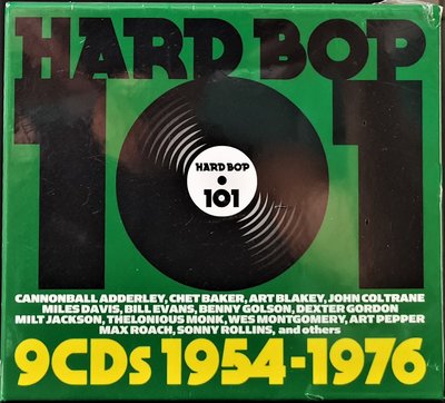 爵士樂 HARD BOP 101 9 CDs BOX (1954-1976) 20bit/K2 【日版全新未拆】