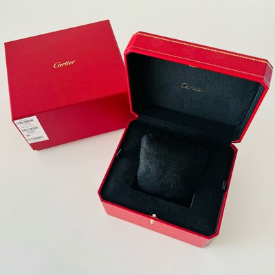 二手 真品 Cartier 卡地亞 新款 手錶盒 錶盒 收納盒 珠寶盒
