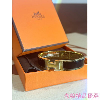 HERMèS 愛馬仕 H手環 女士窄版手鐲 Clic H PM Logo H扣手圈 琺瑯手環 現貨