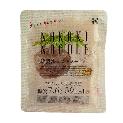 【NAKAKI】蒟蒻纖食義大利麵-寬麵 (180g/包) #日本產