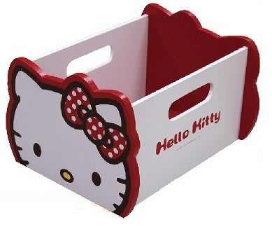 【正版】 HELLO KITTY 多用途造型 置物架盒//收納盒
